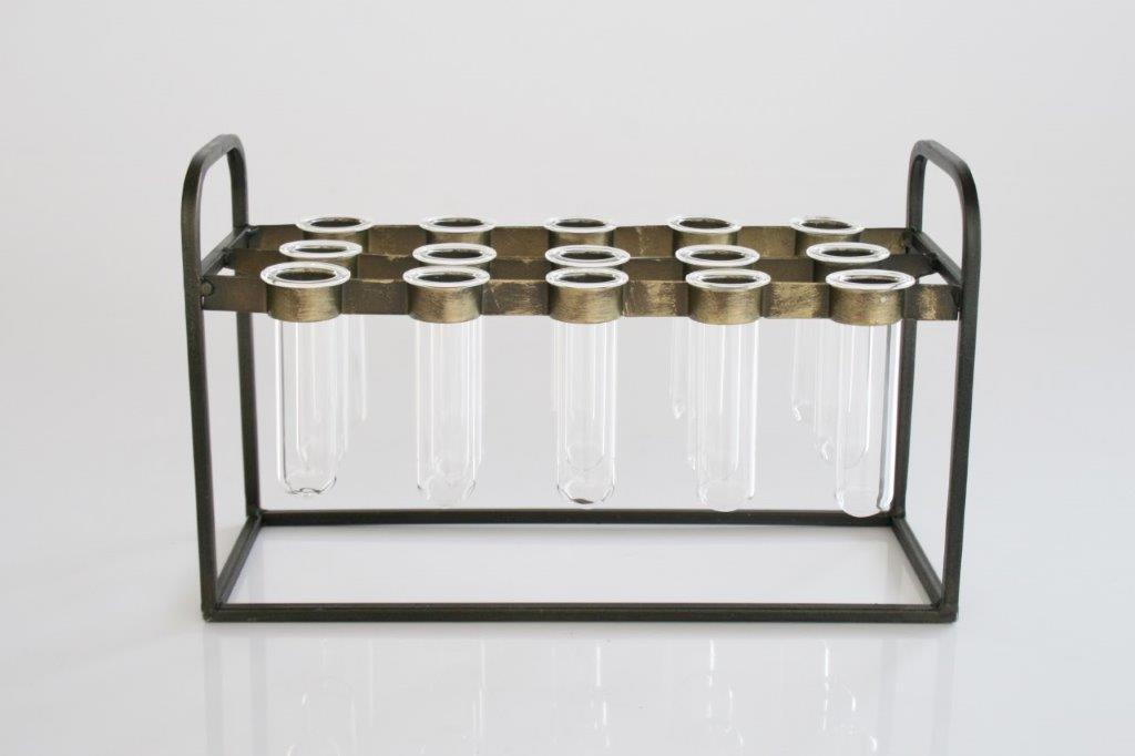 15 TEST TUBE HOLDER  19X32X14CM
